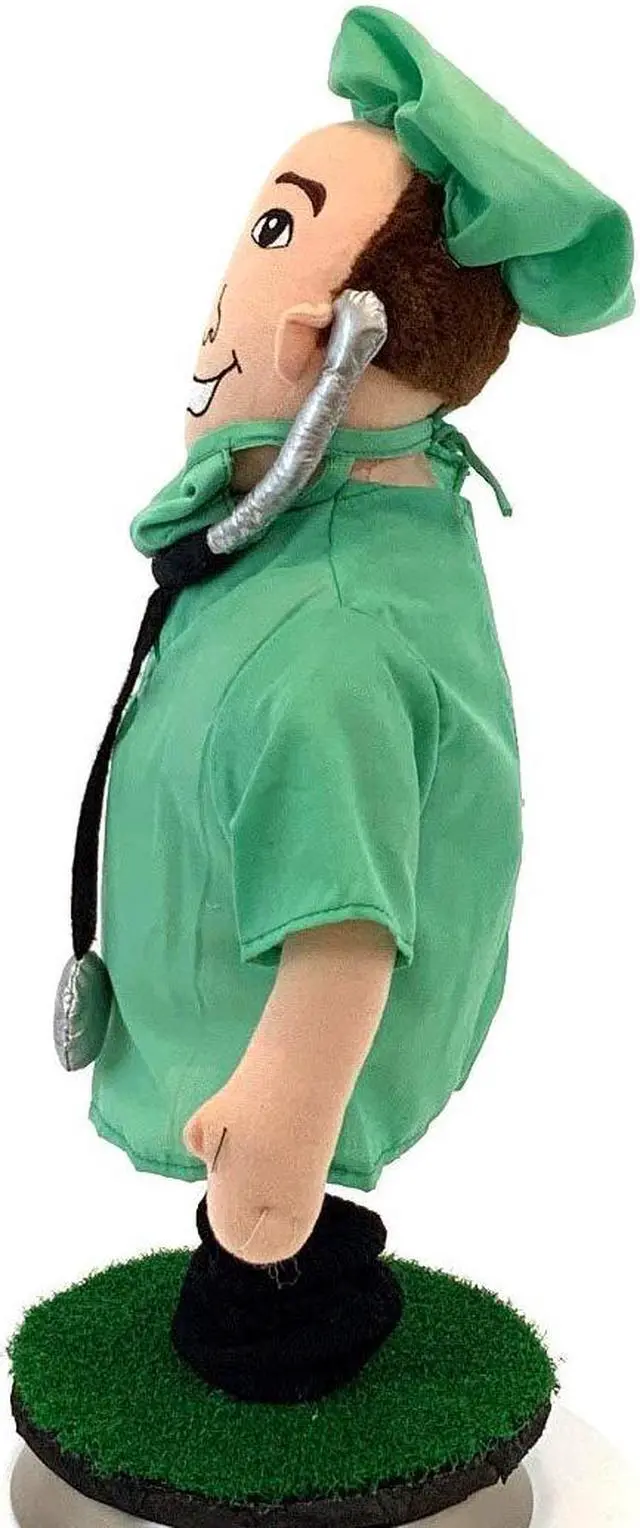 Alt view image 4 of 5 - Creative Covers Doctor Golf Club Head Cover, Novelty Plush Headcovers, For Woods And Drivers
