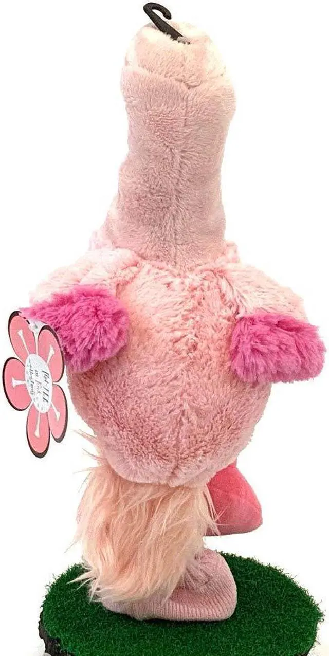 Alt view image 3 of 5 - Creative Covers Freda The Flamingo Golf Club Head Cover, Novelty Plush Headcovers, For Woods And Drivers
