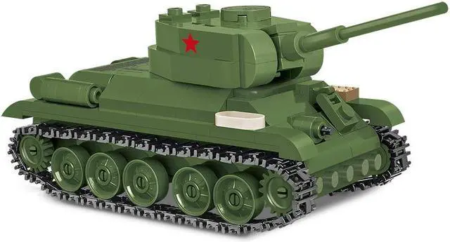 Main image of COBI Historical Collection WWII T-34-85 Green Model Building Block Set