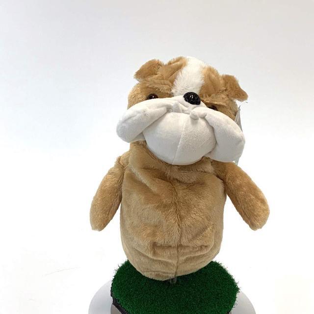 Alt view image 2 of 7 - Creative Covers Blast The Bulldog Golf Club Head Cover, Novelty Plush Headcovers, For Woods And Drivers
