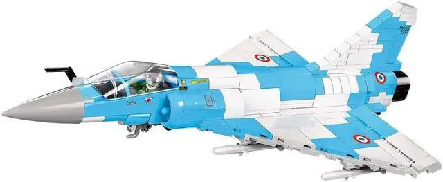 Alt view image 8 of 14 - COBI 5801 Historical Collection Set Brick Model Mirage 2000-5 Plane Building Kit
