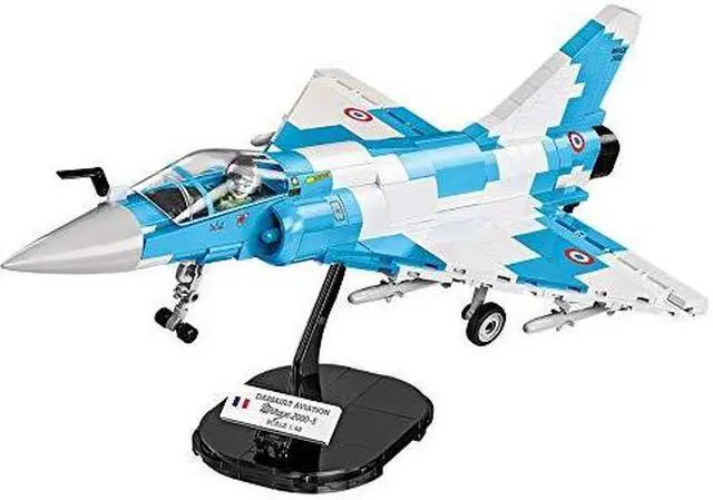 Alt view image 11 of 14 - COBI 5801 Historical Collection Set Brick Model Mirage 2000-5 Plane Building Kit