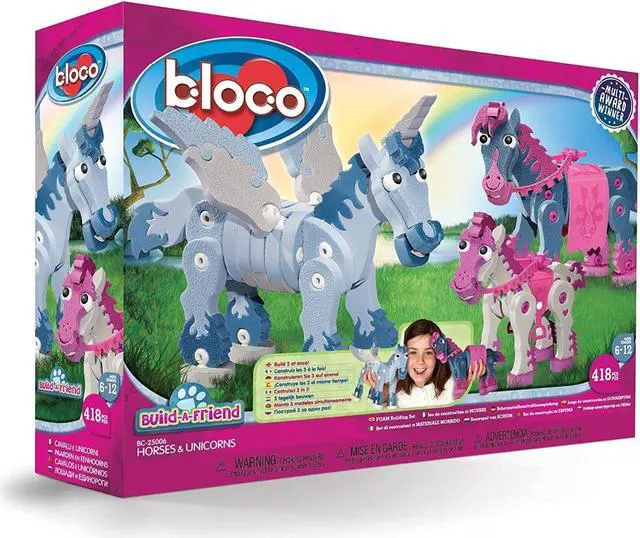 Alt view image 8 of 10 - Bloco Toys - Horses and Unicorns