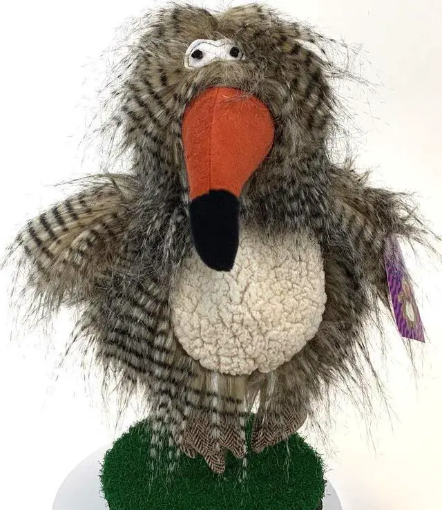Alt view image 2 of 5 - Creative Covers Buster Birdie Golf Club Head Cover, Novelty Plush Headcovers, For Woods And Drivers
