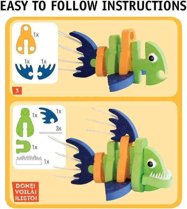 Alt view image 11 of 14 - Bloco Marine Creatures Construction