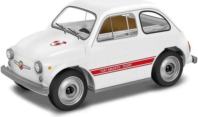 Main image of COBI TOYS Youngtimer Collection Fiat Abarth 595 Car - Model Interlocking Building Block Set # 24524