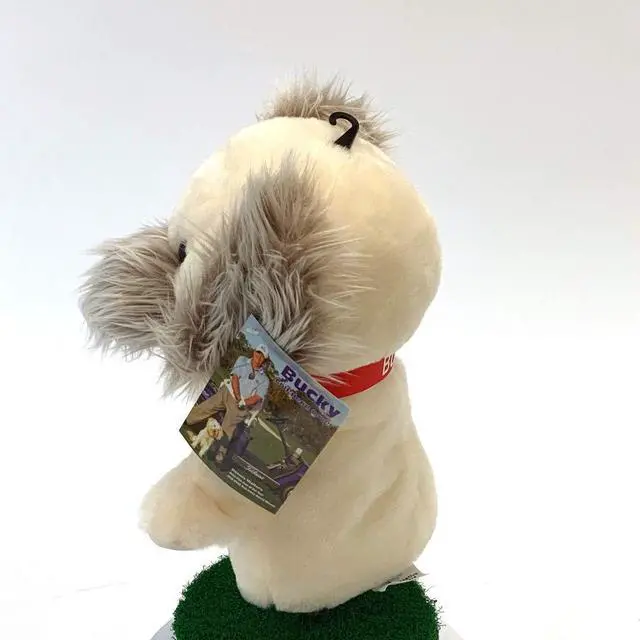 Alt view image 4 of 5 - Creative Covers Bucky Dog by Dennis Walters, Golf Club Head Cover, Novelty Plush Headcovers, For Woods And Drivers