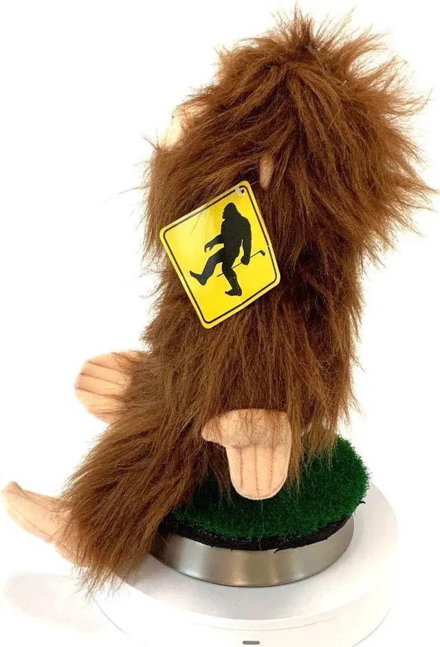 Alt view image 4 of 5 - Creative Covers Sasquatch Big Foot Golf Club Head Cover, Novelty Plush Headcovers, For Woods And Drivers