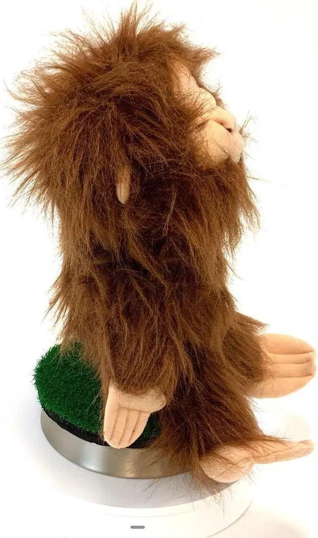 Alt view image 5 of 5 - Creative Covers Sasquatch Big Foot Golf Club Head Cover, Novelty Plush Headcovers, For Woods And Drivers