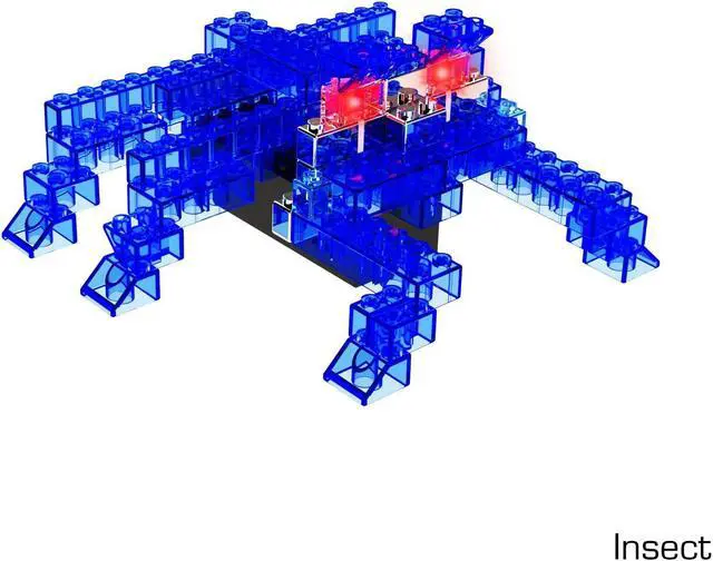 Alt view image 5 of 7 - E-Blox Power Blox Builder 4-in-1 LED Light-Up Building Blocks (PB-0729)