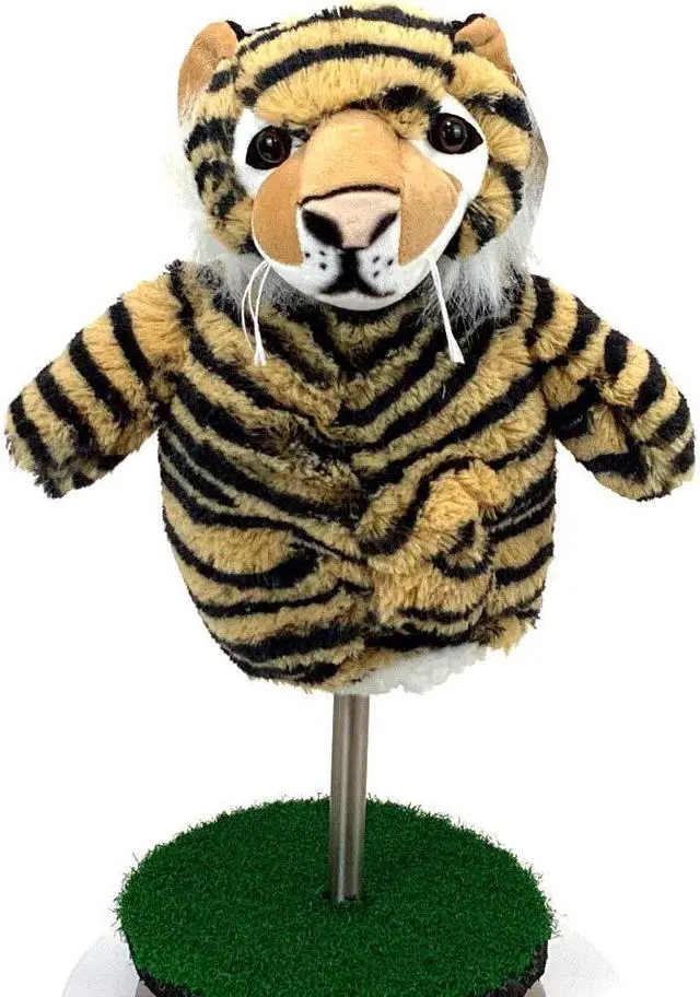 Alt view image 2 of 5 - Creative Covers Tiger In The Woods Golf Club Head Cover, Novelty Plush Headcovers, For Woods And Drivers