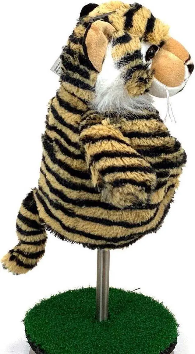 Alt view image 5 of 5 - Creative Covers Tiger In The Woods Golf Club Head Cover, Novelty Plush Headcovers, For Woods And Drivers