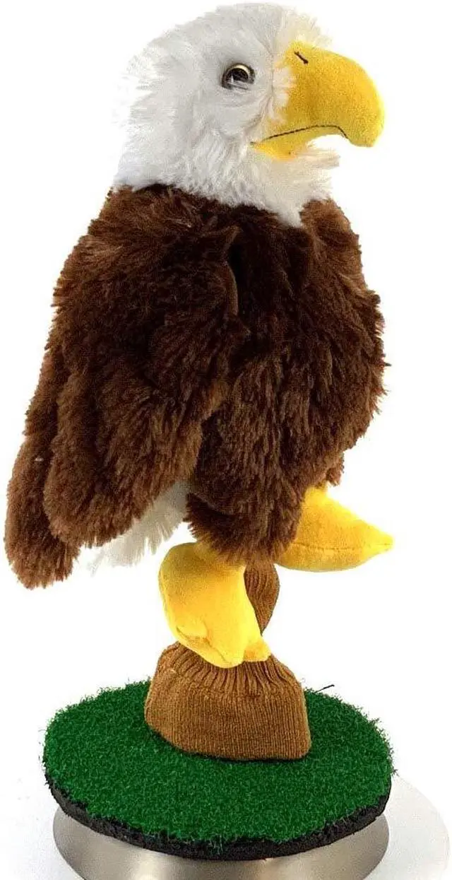 Alt view image 5 of 5 - Creative Covers Bald Eagle Golf Club Head Cover, Novelty Plush Headcovers, For Woods And Drivers