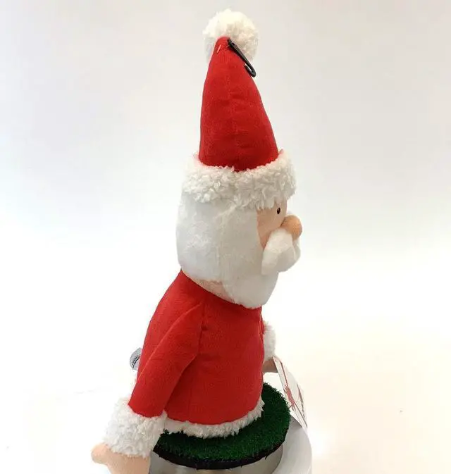 Alt view image 5 of 5 - Creative Covers Santa Claus Christmas Golf Club Head Cover, Novelty Plush Headcovers, For Woods And Drivers