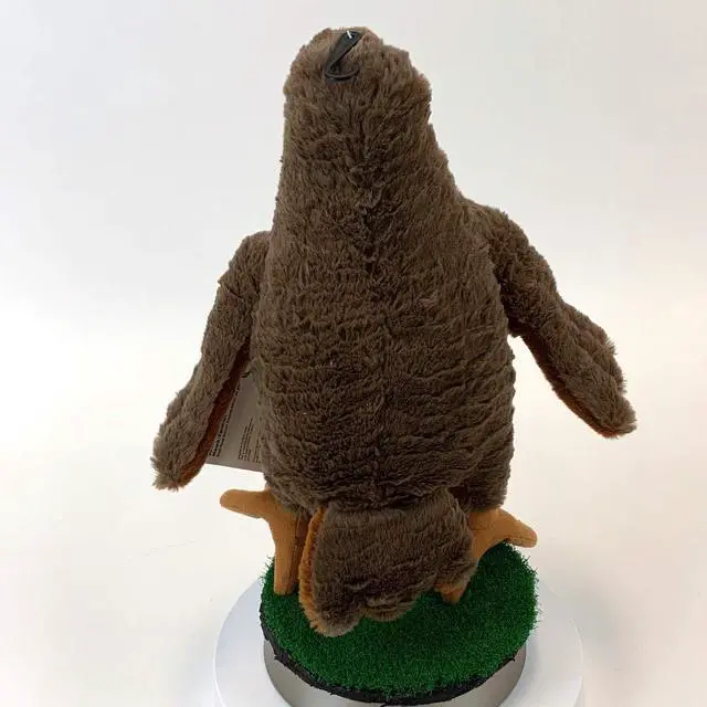 Alt view image 3 of 5 - Creative Covers Lazer The Hawk Golf Club Head Cover, Novelty Plush Headcovers, For Woods And Drivers