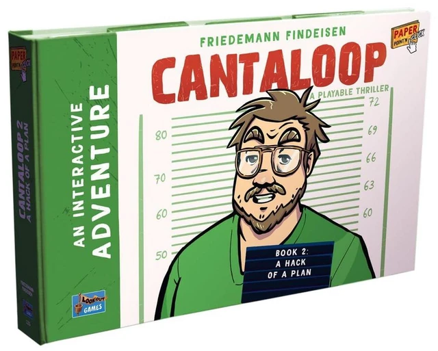 Main image of Cantaloop A Hack of a Plan (Book 2)| Interactive Adventure Game | Puzzle Game | Fun Game for Teens and Adults | Ages 13 and Up | 1-4 Players | Average Playtime 5 Hours | Made by Lookout Games