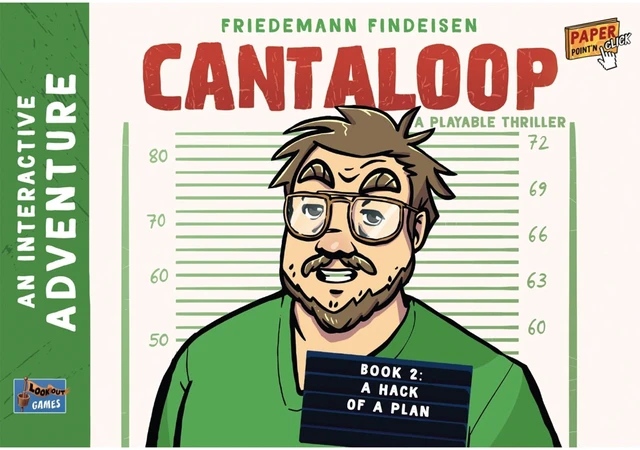 Alt view image 2 of 5 - Cantaloop A Hack of a Plan (Book 2)| Interactive Adventure Game | Puzzle Game | Fun Game for Teens and Adults | Ages 13 and Up | 1-4 Players | Average Playtime 5 Hours | Made by Lookout Games
