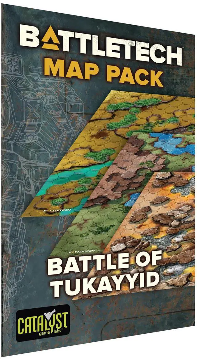 Main image of Battletech: Battle of Tukayyid: Map Pack - Board Game Maps By Catalyst Game Labs