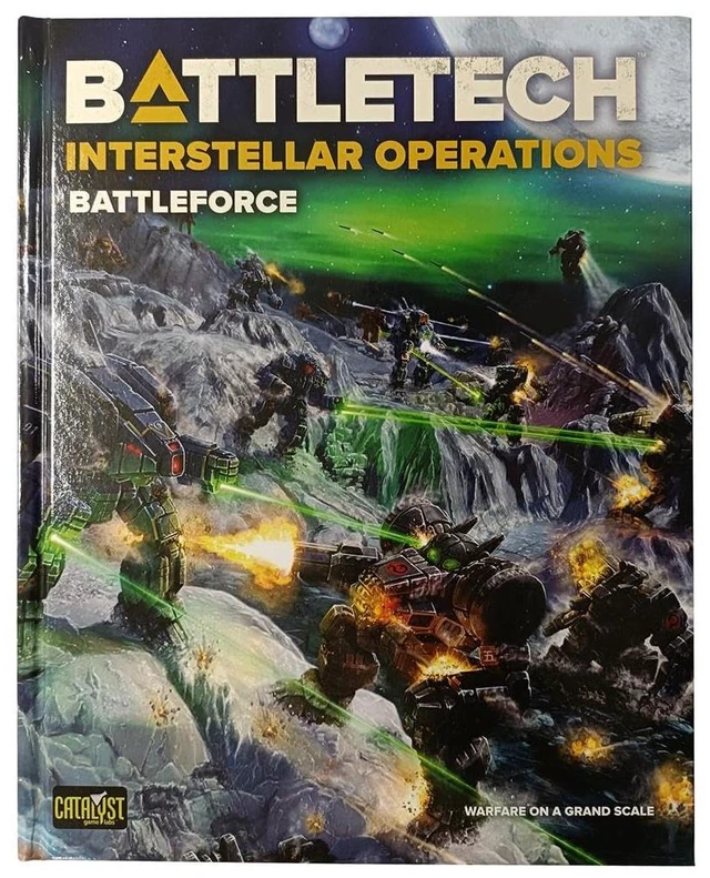 Main image of BattleTech Interstellar Operations Battleforce - Tabletop Miniatures Game RuleBook By Catalyst Game Labs
