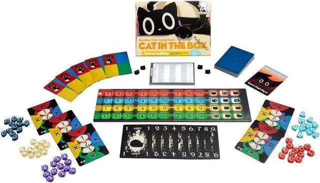 Alt view image 2 of 7 - Bezier Games Cat In The Box - Deluxe Edition Board Game