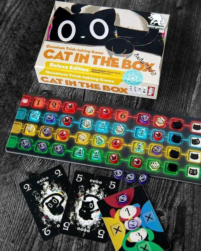 Alt view image 3 of 7 - Bezier Games Cat In The Box - Deluxe Edition Board Game