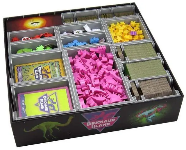 Main image of Folded Space EOOD FS-DIN Accessories Organizer Box | Compatible with Dinosaur Island Extreme Edition