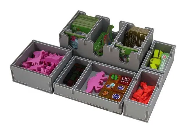 Alt view image 3 of 5 - Folded Space EOOD FS-DIN Accessories Organizer Box | Compatible with Dinosaur Island Extreme Edition