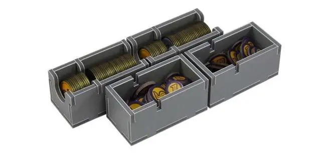 Alt view image 5 of 5 - Folded Space EOOD FS-DIN Accessories Organizer Box | Compatible with Dinosaur Island Extreme Edition