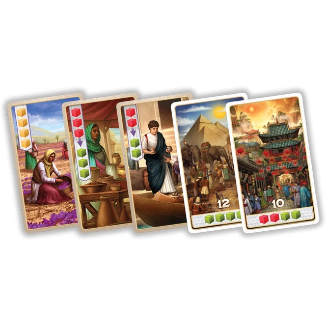 Alt view image 5 of 6 - Century Spice Road Board Game | Family Games | A Strategy Exploration Board Game | Ages 8 + | 2 to 4 Players | Average Playtime 30-45 Minutes | Made by Plan B Games