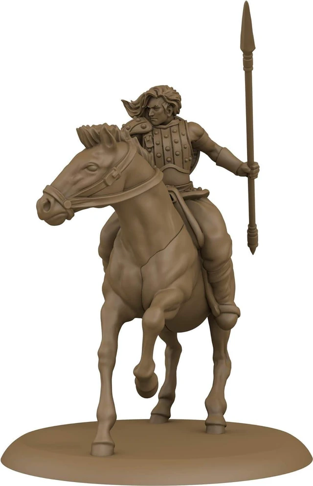 Alt view image 2 of 7 - CMON A Song of Ice and Fire Tabletop Miniatures Bloody Mummer Zorse Riders Unit Box Set - Mercenary Mounted Mayhem, Strategy Game for Adults, Ages 14+, 2+ Players, 45-60 Minute Playtime, Made by CMON