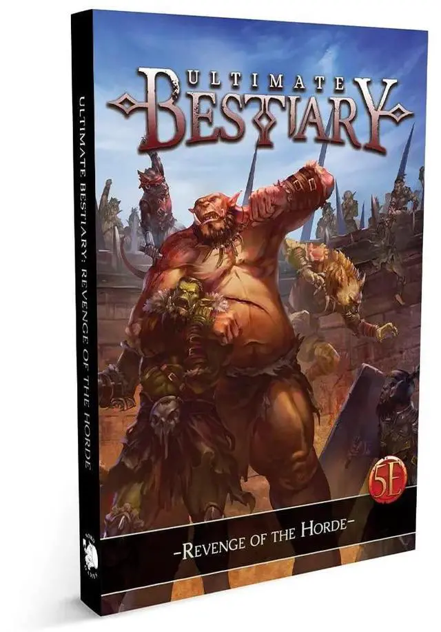 Main image of Dungeons and Dragons 5th Edition - Ultimate Bestiary: Revenge of The Hordes by Nord Games - D&D Books - Games for Adults and Kids - Tabletop RPG DND - Compatible with D&D 5e
