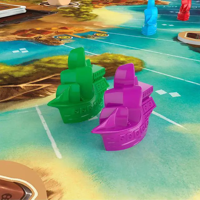 Alt view image 10 of 13 - Space Cowboys Jamaica Board Game for Kids & Adults, 2-6 Players - Ages 8+