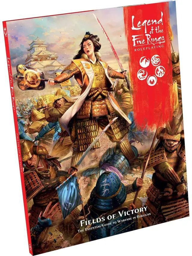 Main image of Legend of The Five Rings Roleplaying Game Fields of Victory SOURCEBOOK - Adventure Game, Strategy Game for Adults, Ages 14+ 3-5 Players, 2 Hour Playtime, Made by Edge Studio