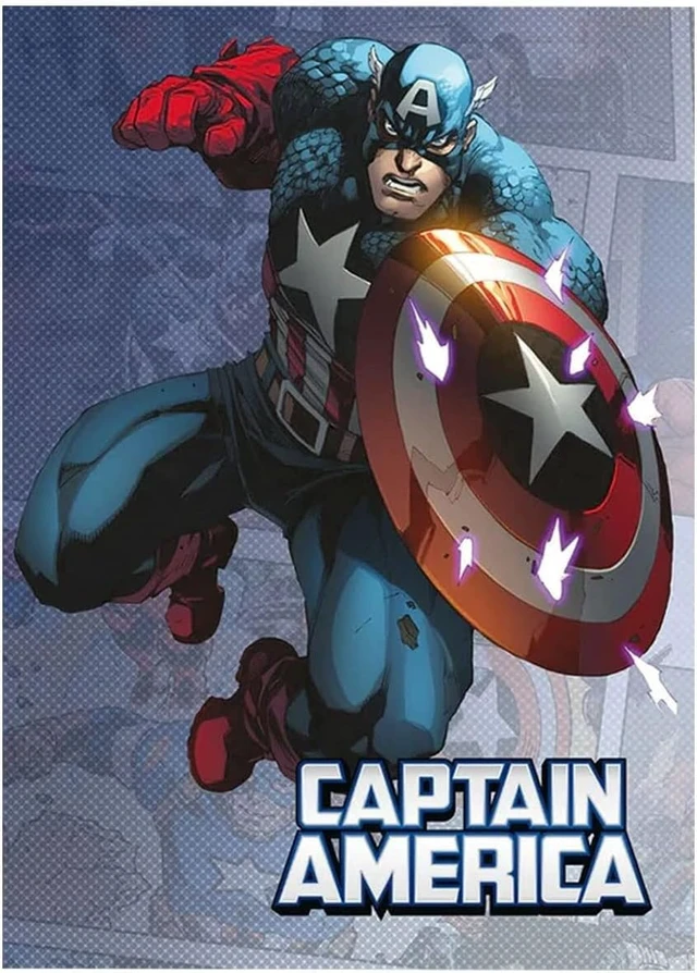 Alt view image 2 of 3 - Marvel Champions The Card Game: Captain America Slip-Resistant Game Mat 24" x 12"
