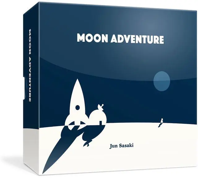 Main image of Oink Games Moon Adventure | Cooperative Space Survival Game | Team Mission on Moon | Family Board Games | Ages 10+ | 2-5 Players | Average Playtime 40 Minutes