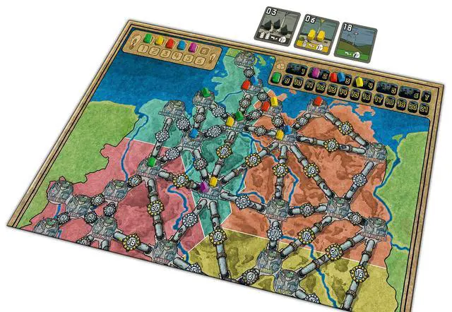 Alt view image 10 of 12 - Power Grid: Board Game Recharged Edition