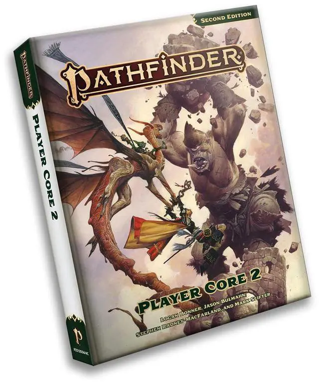 Main image of Pathfinder 2E RPG: Player Core 2 | Rulebook For Additional Classes for Pathfinder Roleplaying Game | 320-Page Expansion Rulebook | 2nd Edition Hardcover Edition | By Paizo