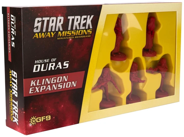 Main image of Gale Force Nine: Star Trek Away Missions - House of Duras Expansion Figures - Tabletop Board Game Miniatures