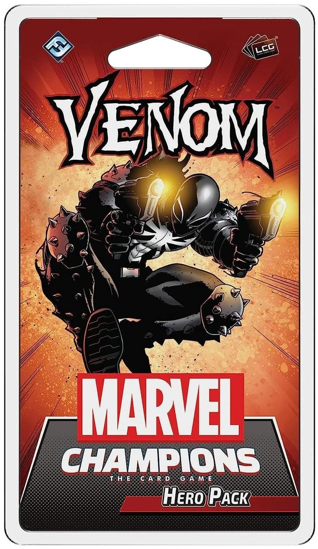 Main image of Marvel Champions The Card Game Venom HERO EXPANSION PACK - Superhero Strategy Game, Cooperative Game, Ages 14+, 1-4 Players, 45-90 Minute Playtime, Made by Fantasy Flight Games