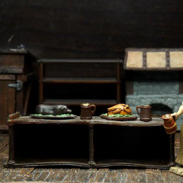 Alt view image 7 of 7 - WizKids Warlock Tiles: Accessory - Kitchen 4D Terrain Minatures | Tabletop Tavern, Dungeons, Wargames, And Roleplaying Terrain Building Set