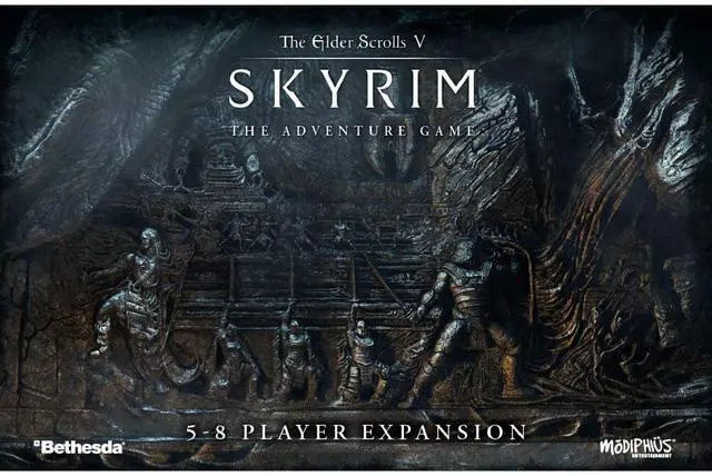 Main image of The Elder Scrolls V: Skyrim The Adventure Game 5-8 Player Expansion | Strategy Board Game for Adults | Ages 14+ | 1-8 Players | Avg. Playtime 60-120 Minutes | Made by Modiphius Entertainment