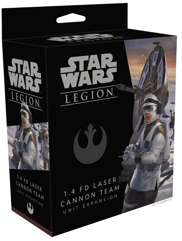 Main image of Star Wars Legion 1.4 FD Laser Cannon Team Expansion | Two Player Battle Game | Tabletop Miniatures Game | Strategy Game for Adults and Teens | Ages 14+ | Made by Atomic Mass Games