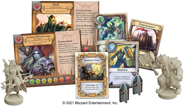 Alt view image 5 of 7 - Pandemic World of Warcraft Wrath of The Lich King | WoW Strategy Game | Cooperative Board Game for Adults and Teens | Ages14+ | 1-5 Players | Avg. Playtime 45-60 Minutes | Made by Z-Man Games