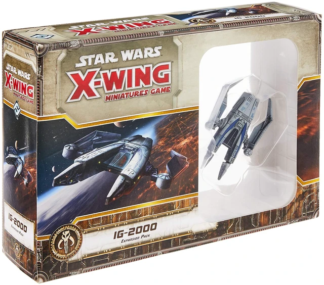 Main image of Star Wars X-Wing Miniatures Game: IG-2000 Miniatures Expansion Pack | Board Game By Fantasy Flight Games SWX27