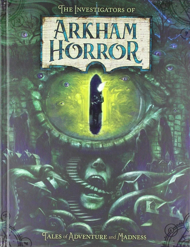 Main image of The Investigators of Arkham Horror Storybook | Eldritch Horror Stories Book For Game Masters, Players, And Fantasy Story Fans