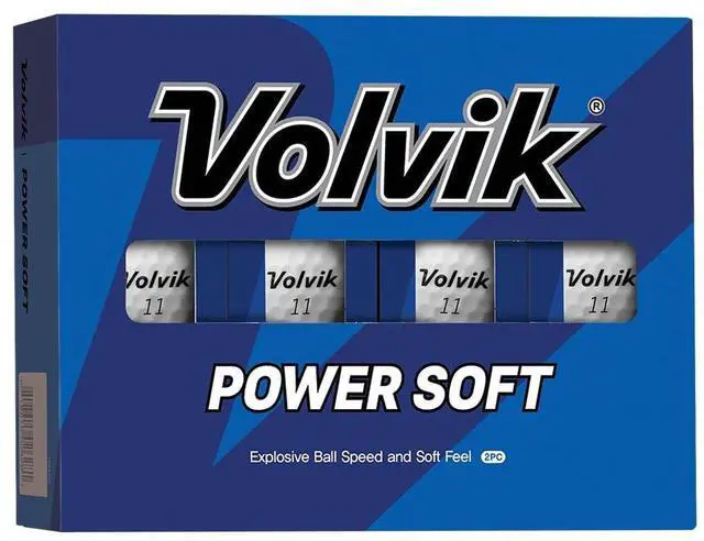 Main image of Volvik Power Soft Golf Balls | 12 Balls | 2-Piece Construction for Enhanced Performance | Vibrant Colors For Visibility | 1 Dozen Recreational Practice Balls