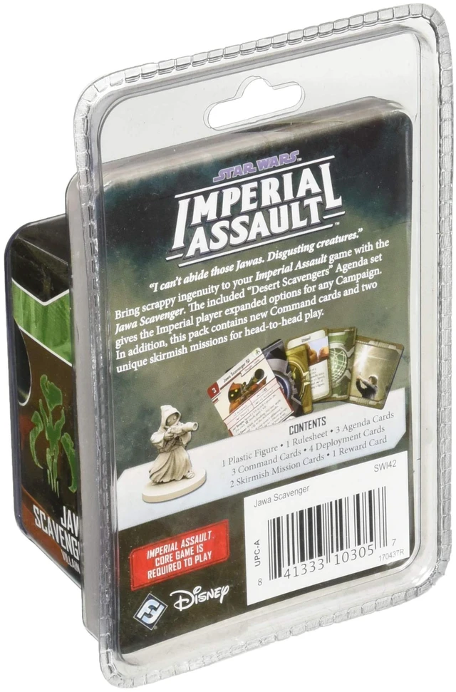 Alt view image 5 of 5 - Fantasy Flight Games Star Wars Imperial Assault Jawa Scavenger Villain SWI42