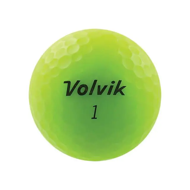 Alt view image 2 of 3 - Vivid 12 Golf Balls - Matte Finish For Visibility - 1 Dozen - By Volvik