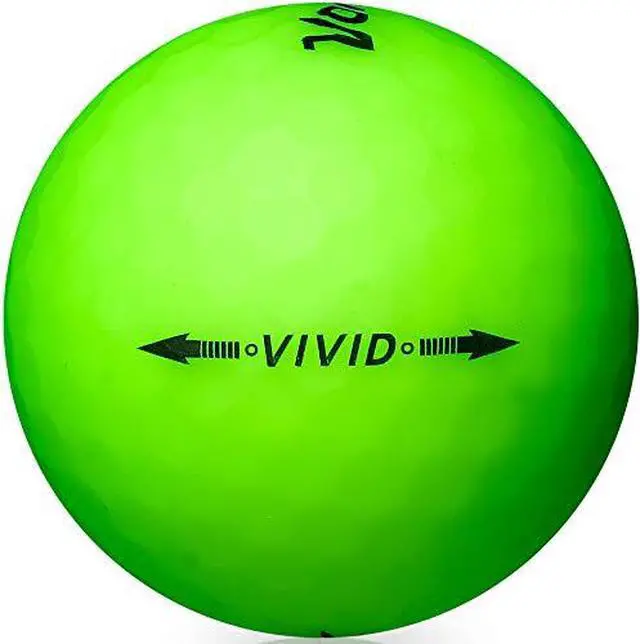 Alt view image 3 of 3 - Vivid 12 Golf Balls - Matte Finish For Visibility - 1 Dozen - By Volvik