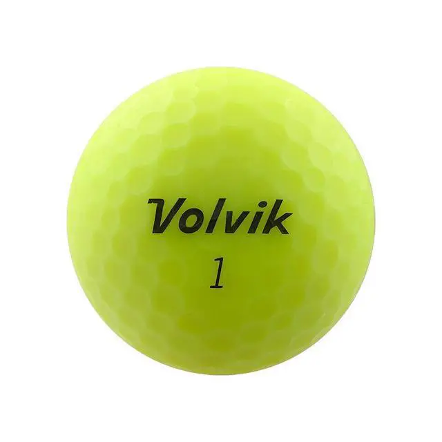 Alt view image 2 of 3 - Vivid 12 Golf Balls - Matte Finish For Visibility - 1 Dozen - By Volvik